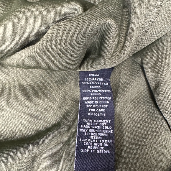 Green Sleeveless Dress by Zac & Rachel - Size 1X - Picture 8 of 8